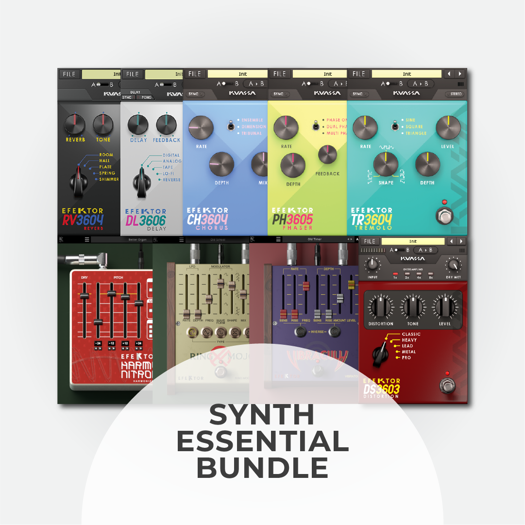 Kuassa Synth Essential Bundle 效果器 Plugin 套組 (序號下載版)