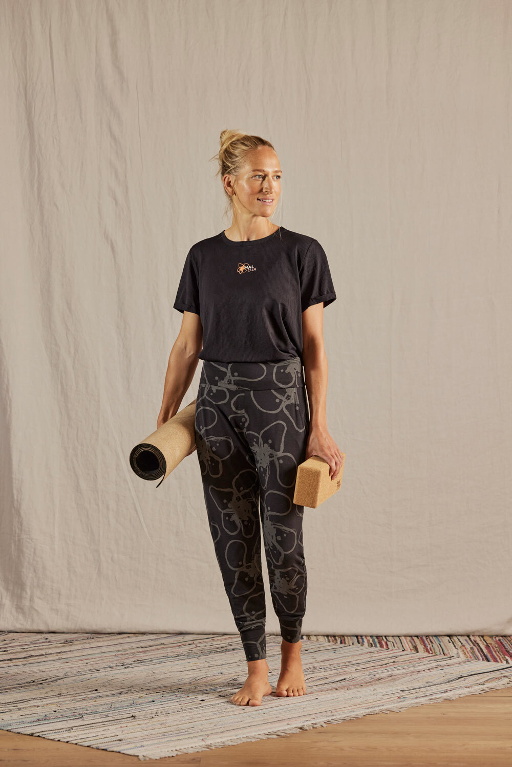 【MALOJA】女舒適彈性短袖上衣 / 24MA37134-[藕粉、經典黑]