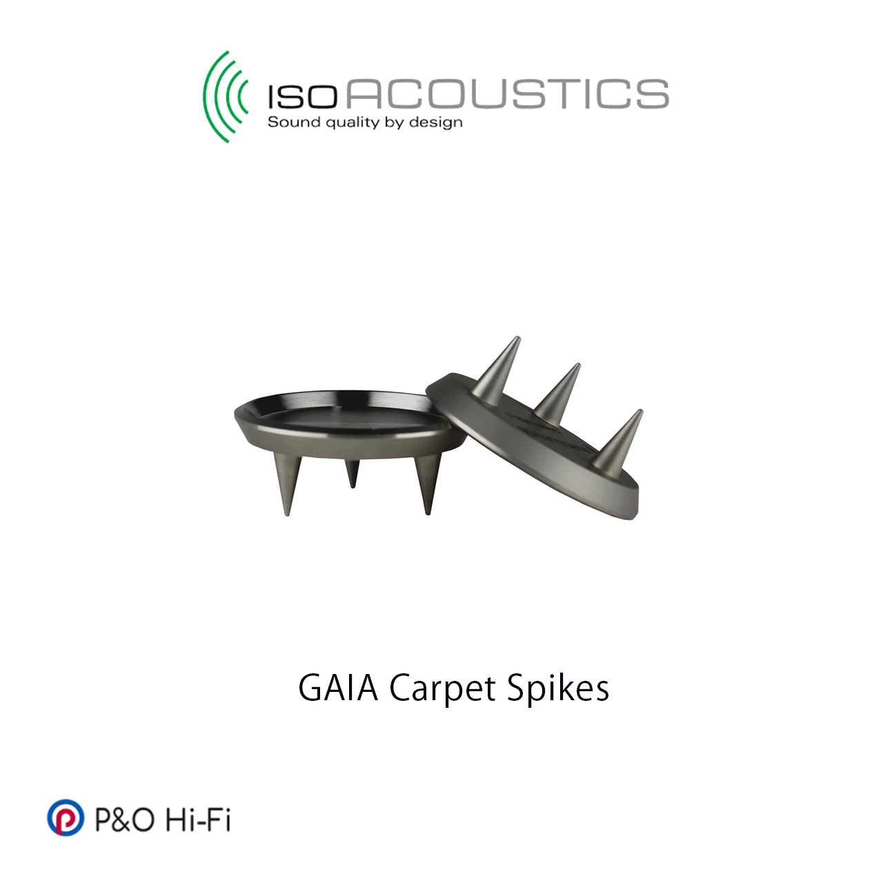 IsoAcoustics GAIA 系列地毯盤 ( 一套四件 )