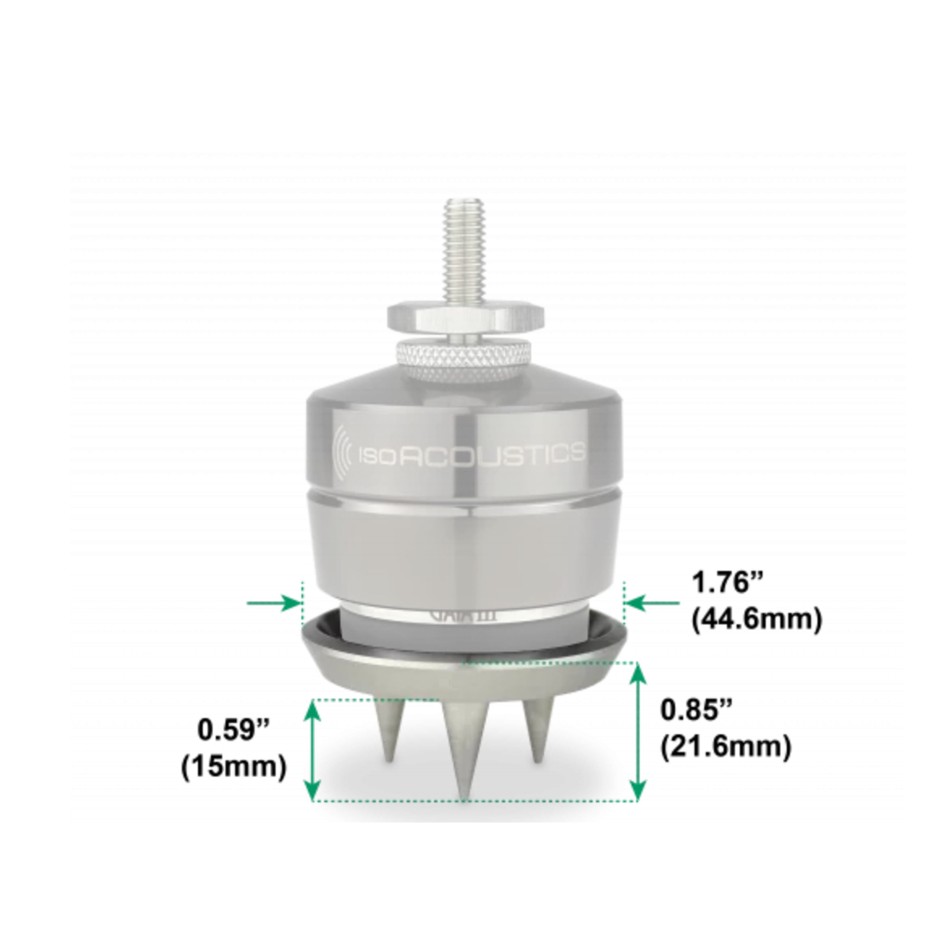 IsoAcoustics GAIA 系列地毯盤 ( 一套四件 )