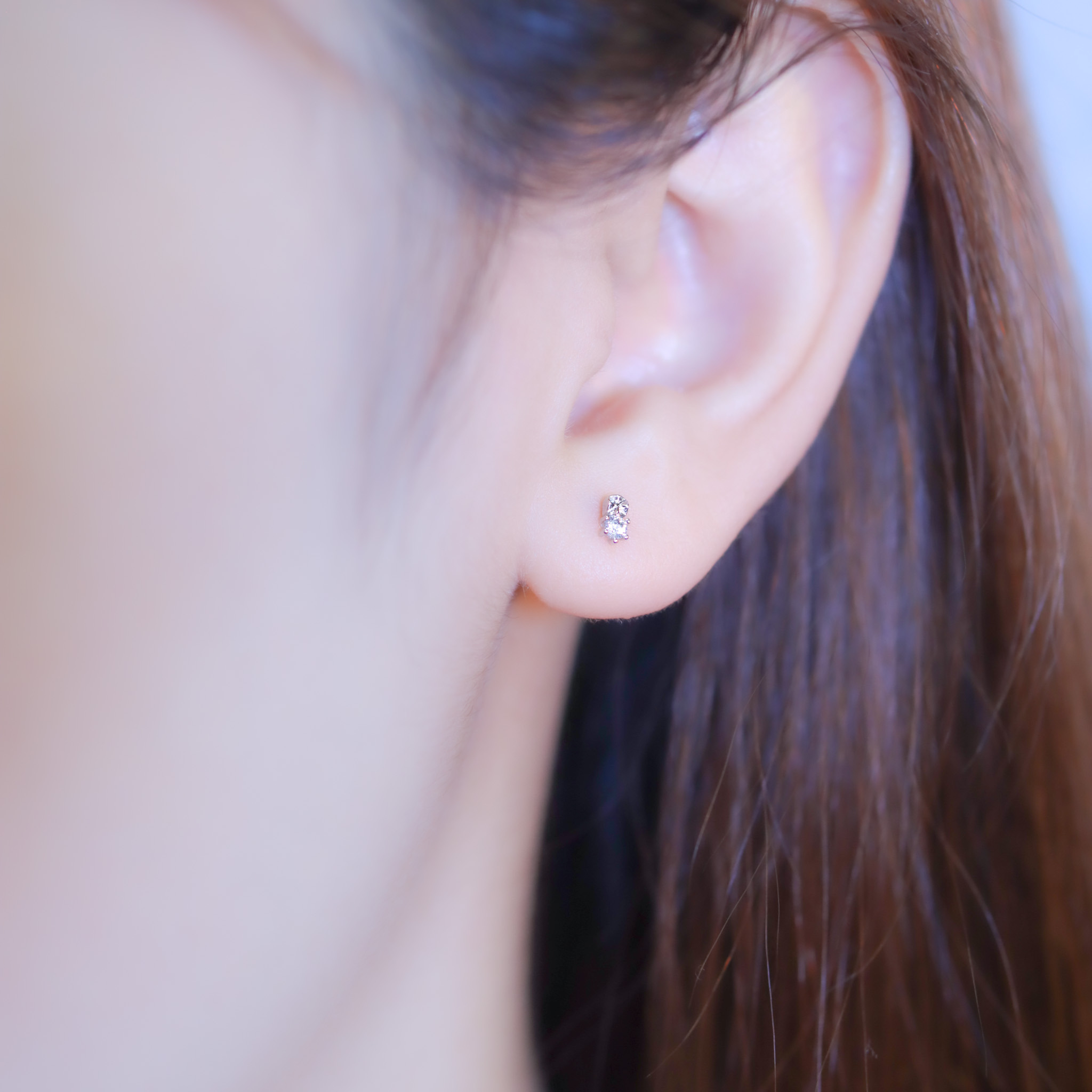 | 925 Silver | Little Shadow Of Star Earrings | EA0765 |