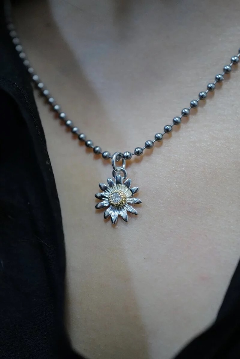 Daisy雛菊Pendant 金繩寶石Pendant