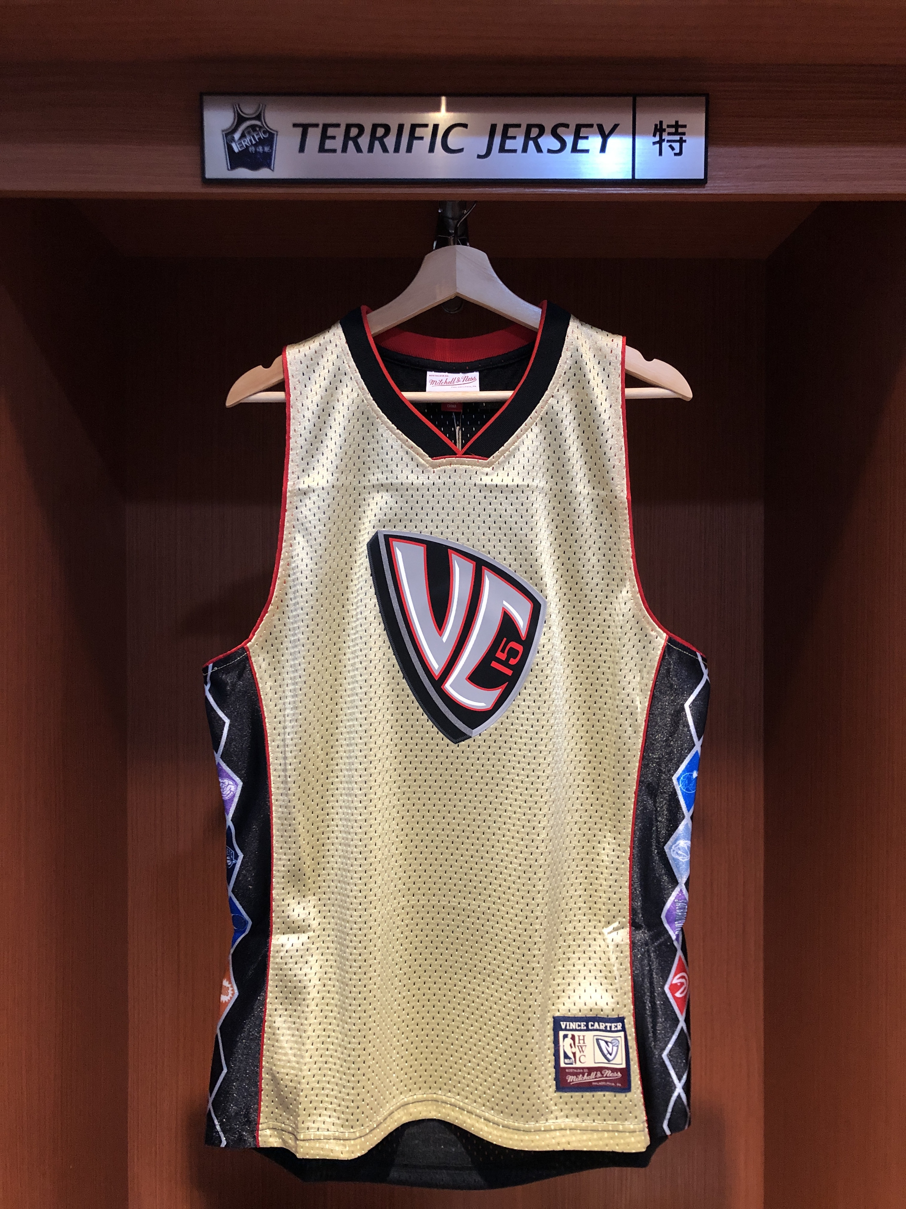 NBA球衣 Vince Carter 多倫多暴龍 退休紀念 M&N Swingman G2 球迷版 熱轉印 全新