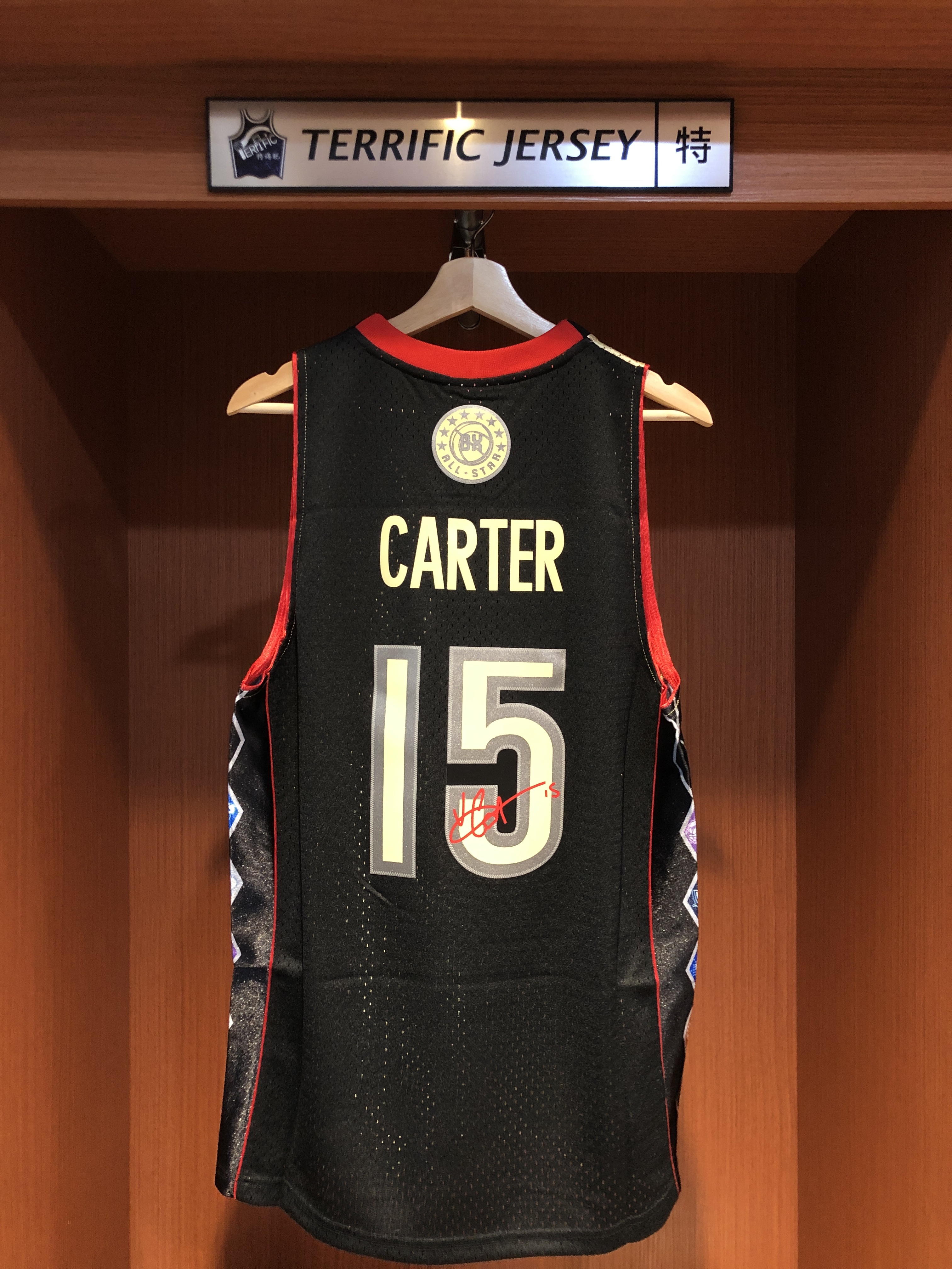 NBA球衣 Vince Carter 多倫多暴龍 退休紀念 M&N Swingman G2 球迷版 熱轉印 全新