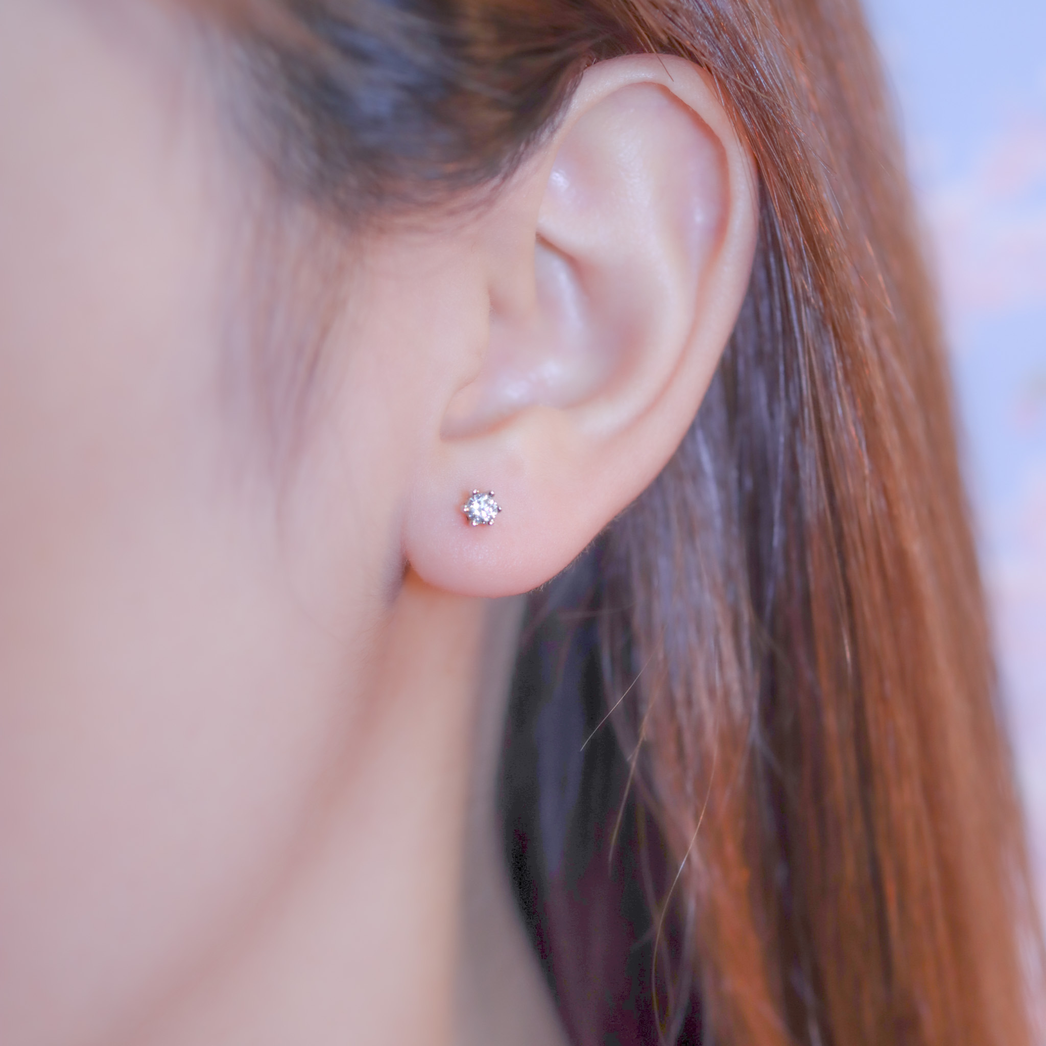 | 999足銀 | 小星光2.0耳環 | EA0766 |