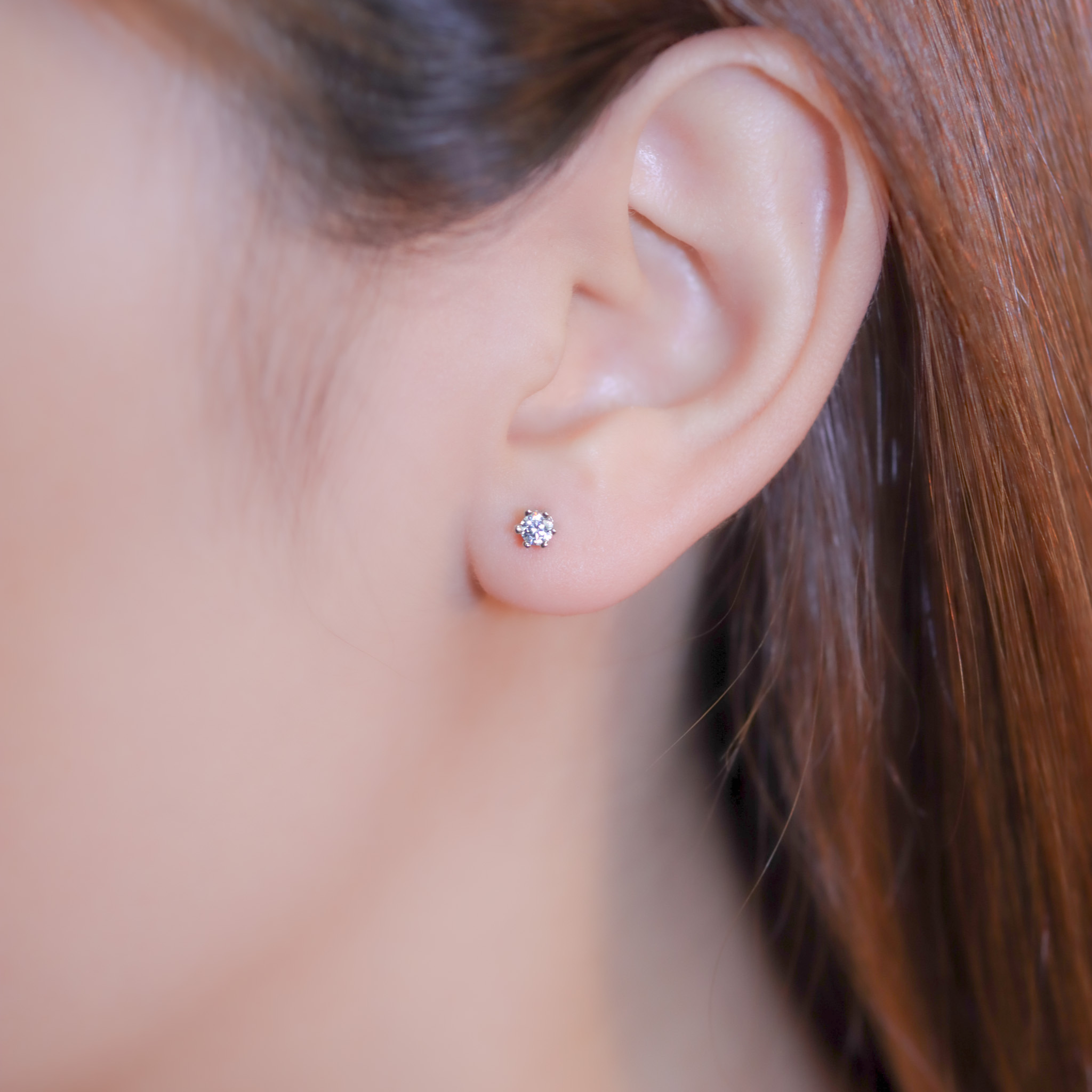 | 999足銀 | 小星光2.0耳環 | EA0766 |