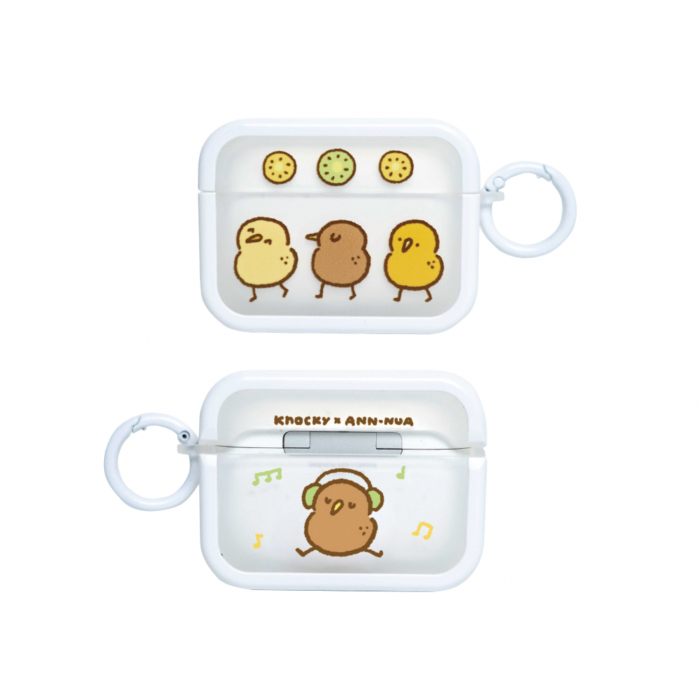 【Knocky x 安怎 ann-nua】『跟著奇異鳥動次動』AirPods (Pro) 1/2/3 系列保護殼