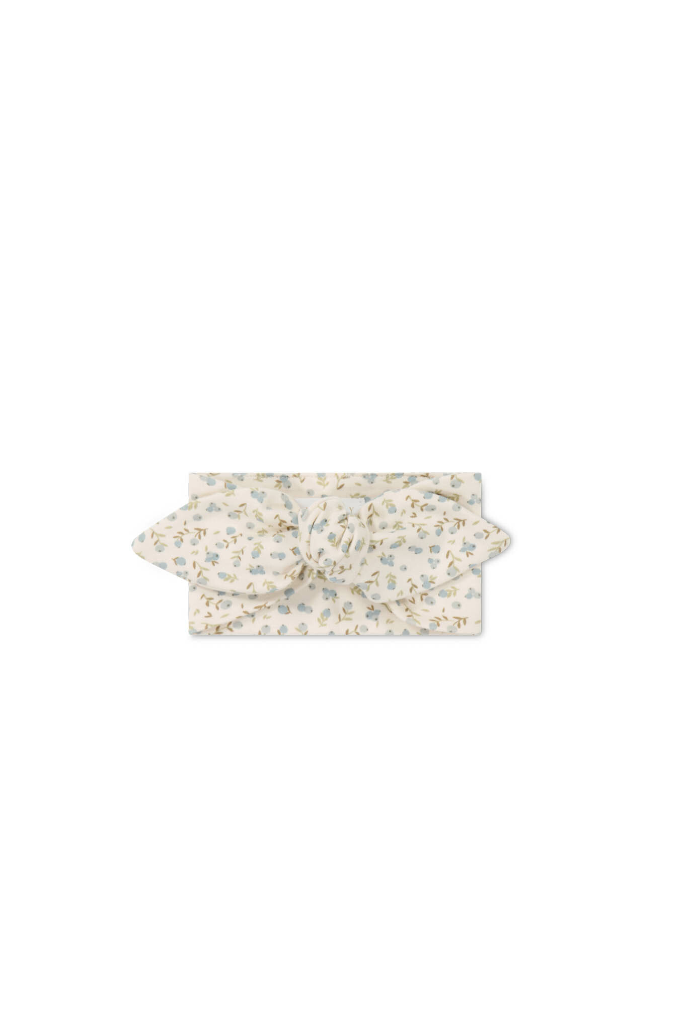 【預購】JAMIE KAY - Organic Cotton Headband（Blueberry Ditsy）
