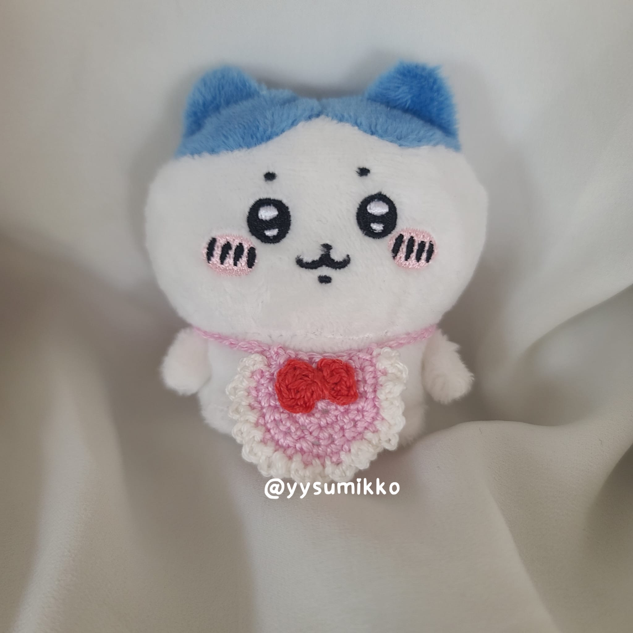 [全人手製] 口水肩 小圍巾 冷織 配件 Chiikawa適用