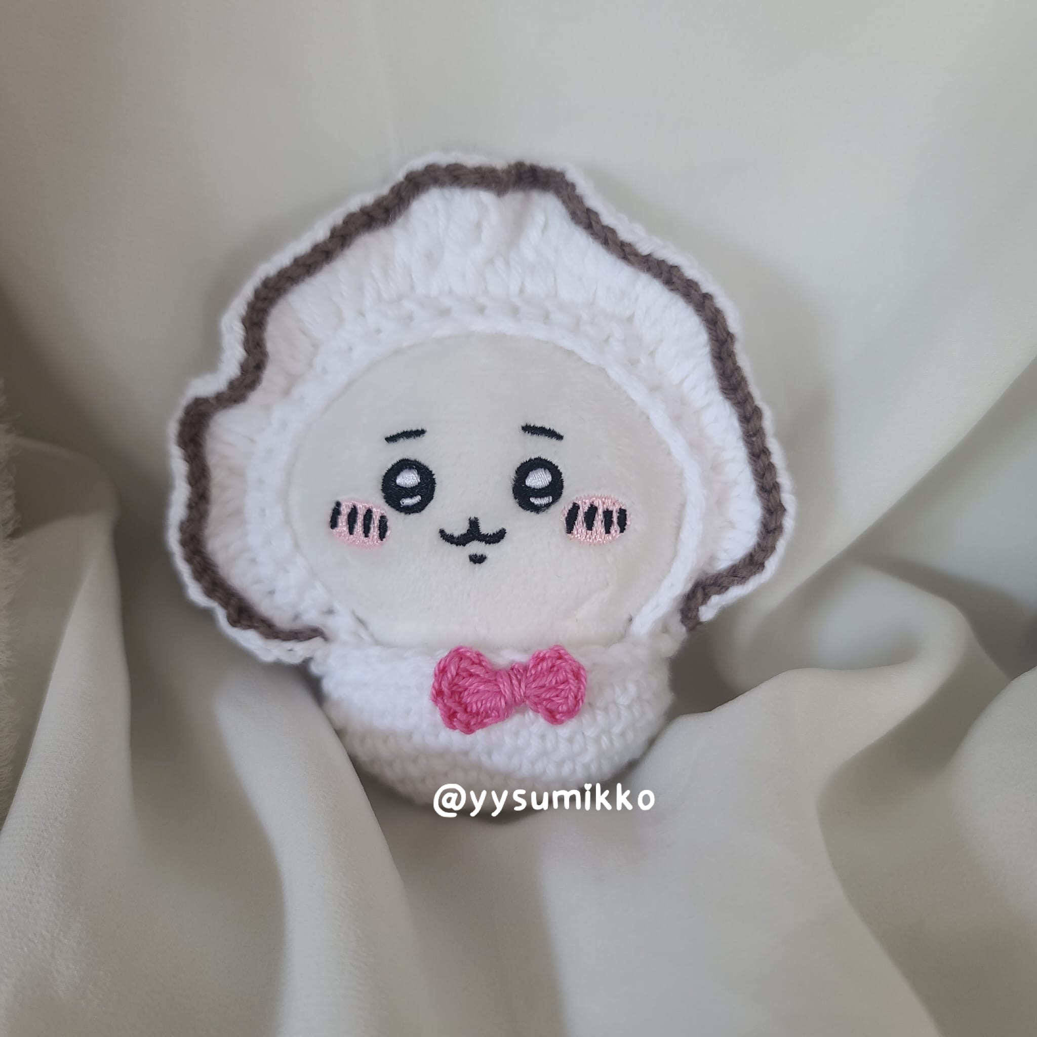 [全人手製] 純白生蠔 全身 配件 Chiikawa適用