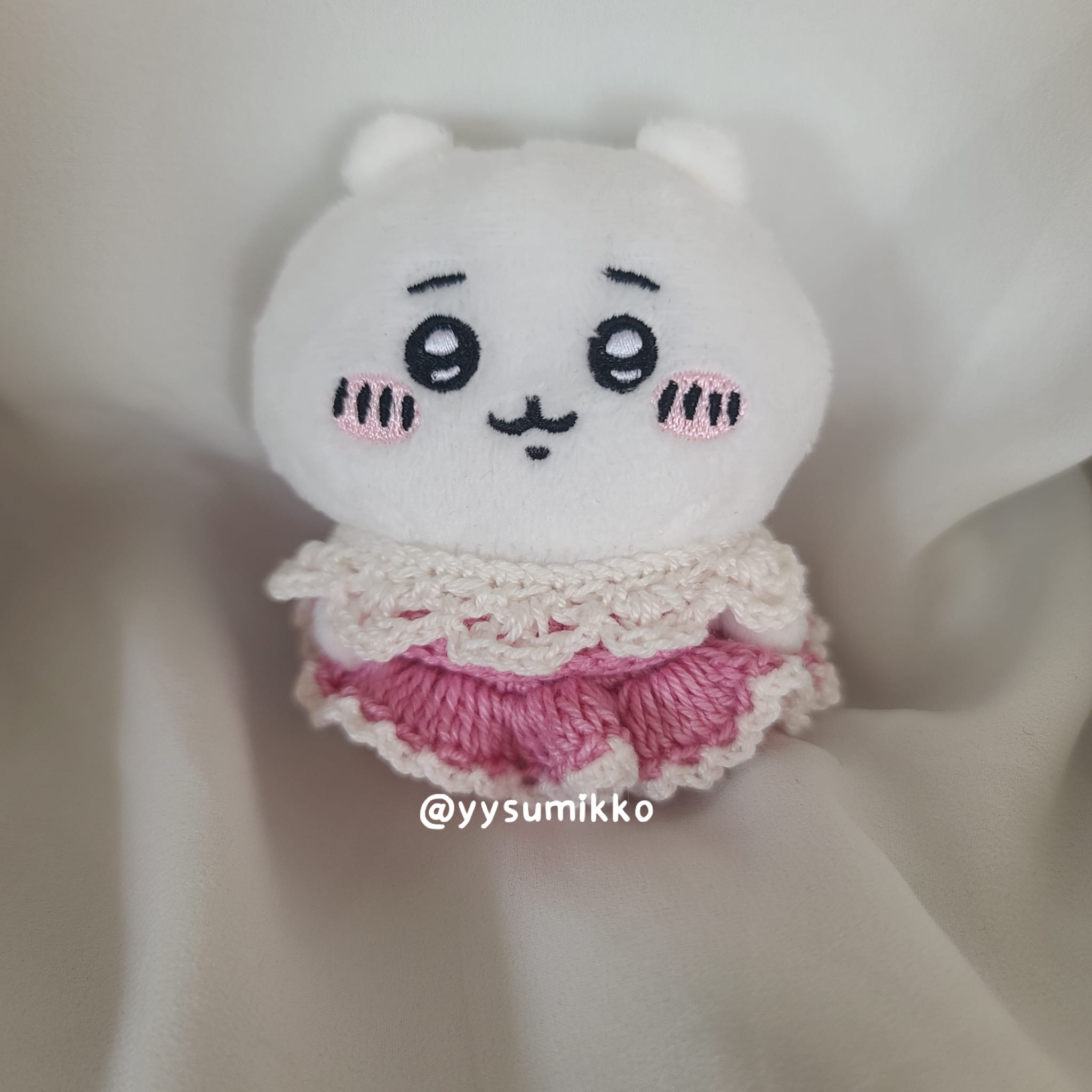 [全人手製] 領+裙 冷織 Chiikawa適用