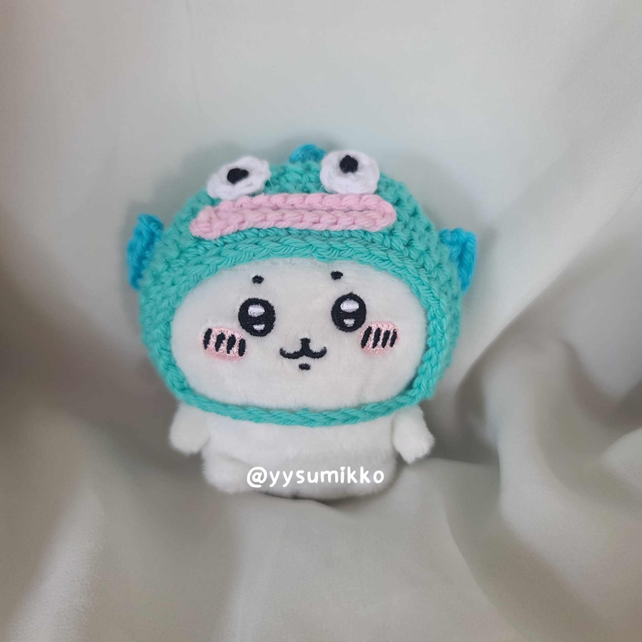 [全人手製] Sanrio水怪款 全包 頭飾 冷帽 Chiikawa適用