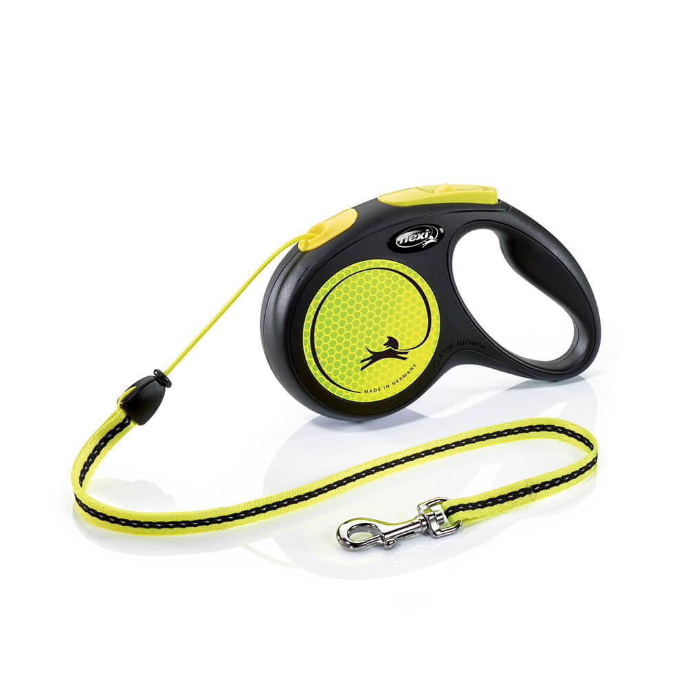 flexi 飛萊希｜炫光系列 外出用索狀伸縮牽繩 (M號)