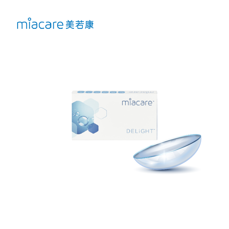 美若康 沐氧矽水膠透明月拋2片裝