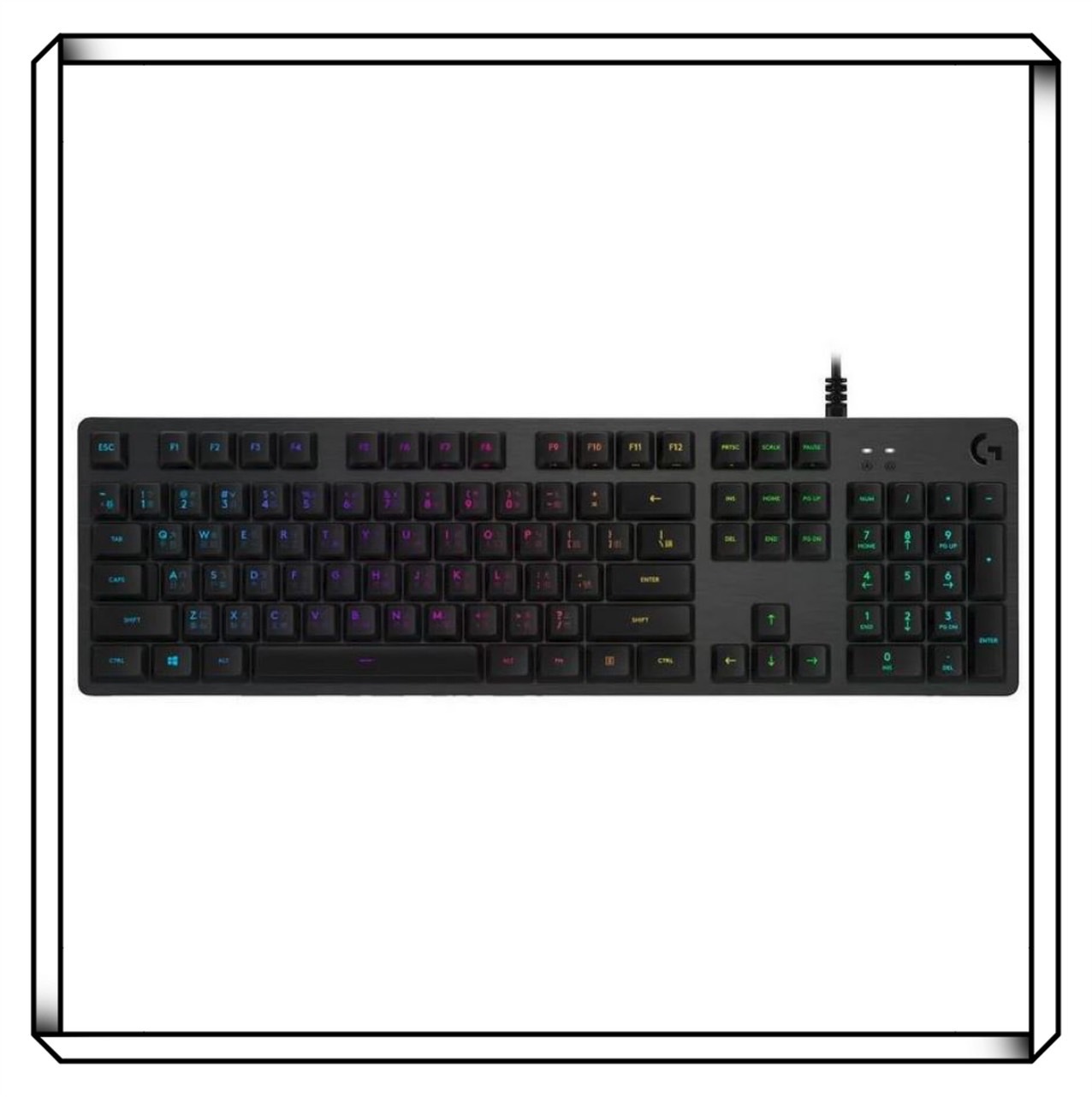 Logitech 羅技 G512 RGB 機械遊戲有線鍵盤