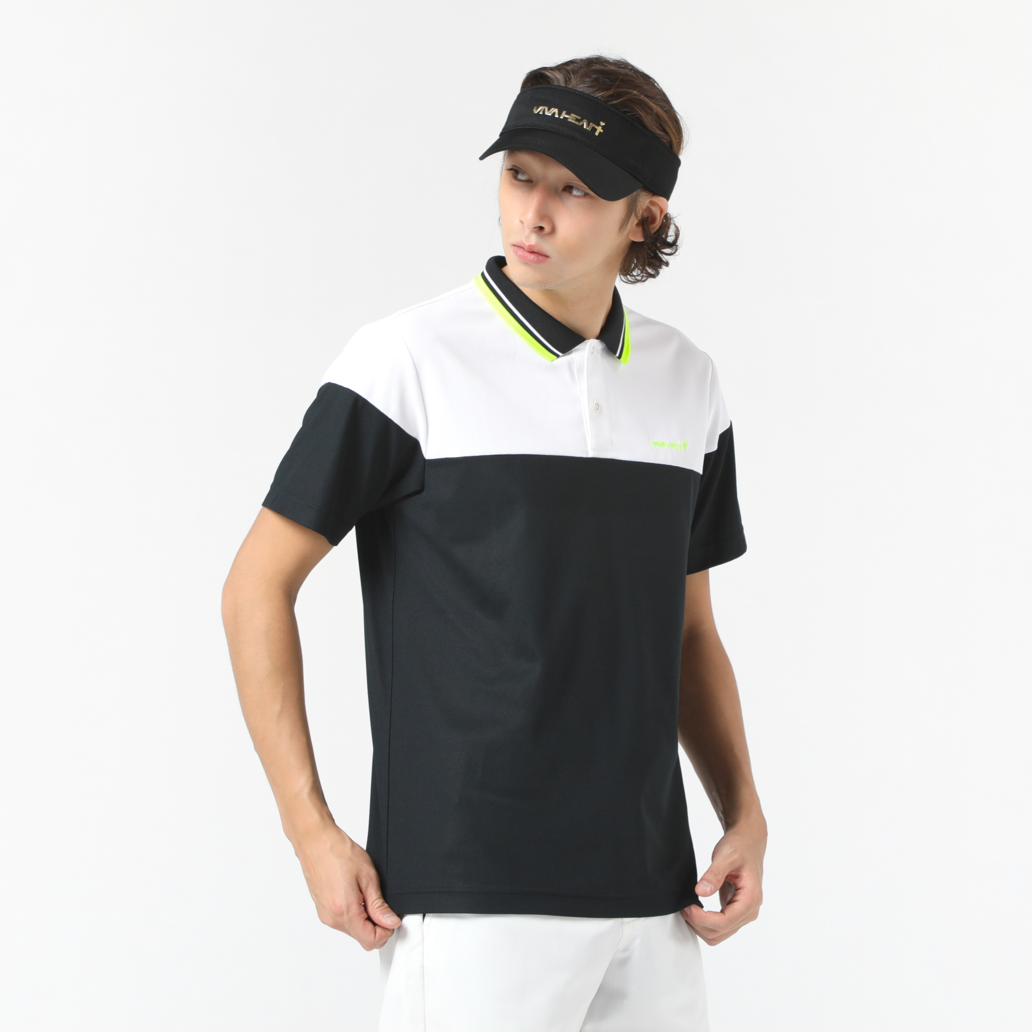 男士-短袖拚色POLO衫