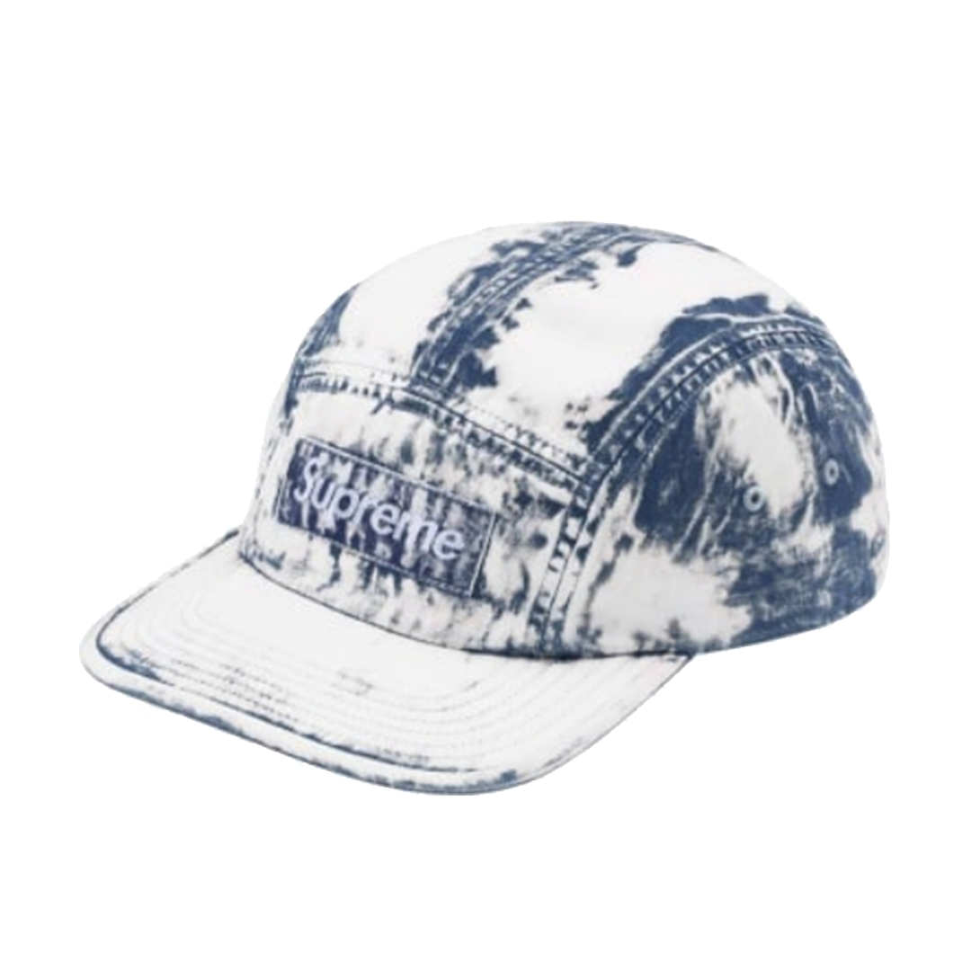 Supreme 24SS Bleached Chino Camp Cap 渲染老帽| FLOMMARKET