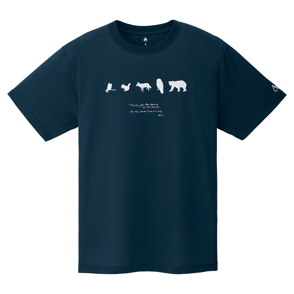 Montbell Wickron Tee Afan Woodland 透氣快乾 T-Shirt 1114761