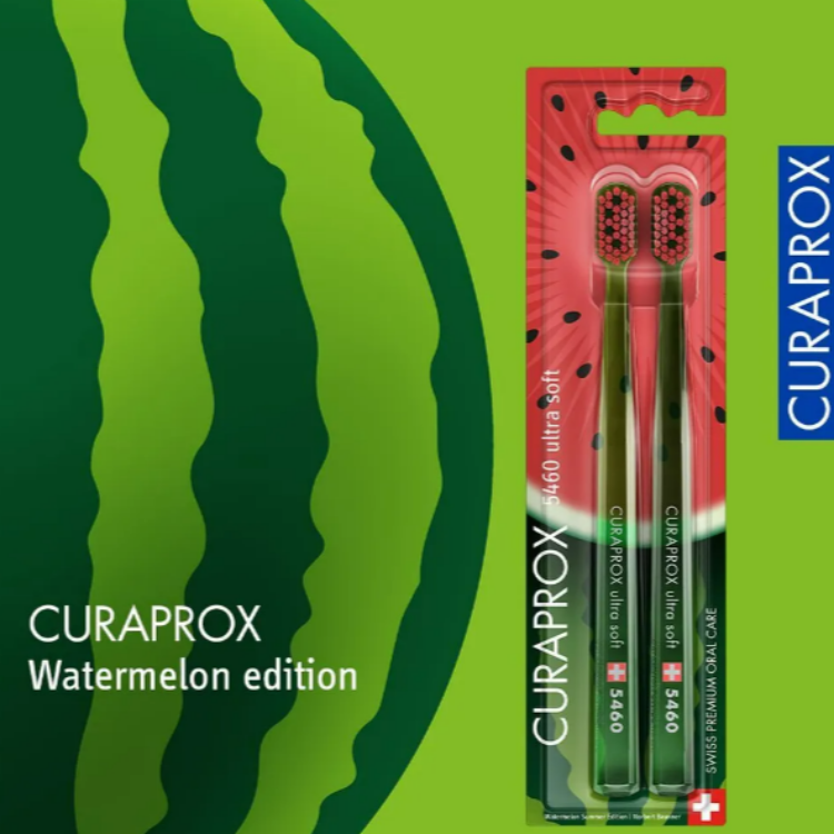 瑞士 CURAPROX CS5460牙刷 俏皮西瓜限量款 2入組