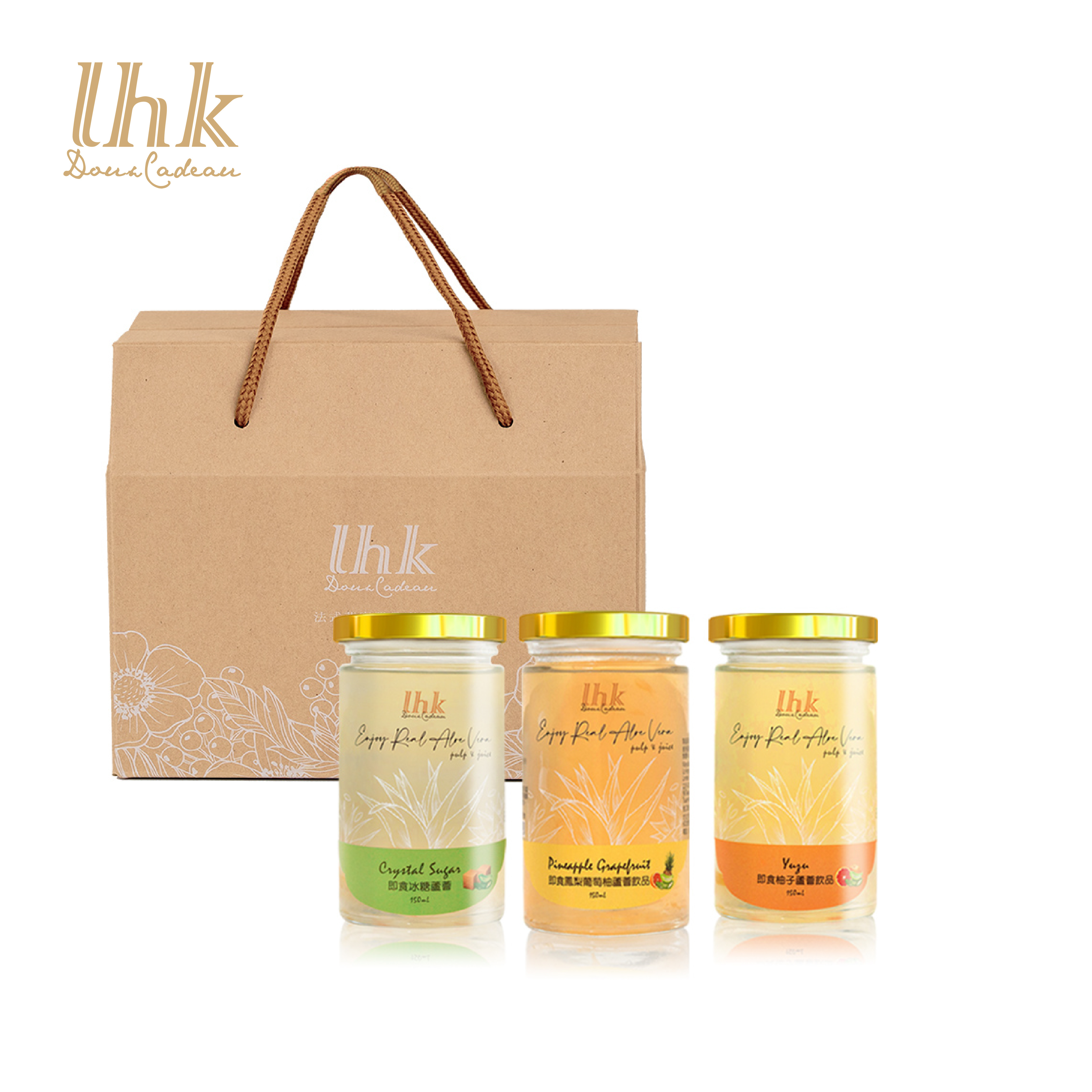 綜合即食蘆薈飲禮盒150ml 買10瓶送2瓶