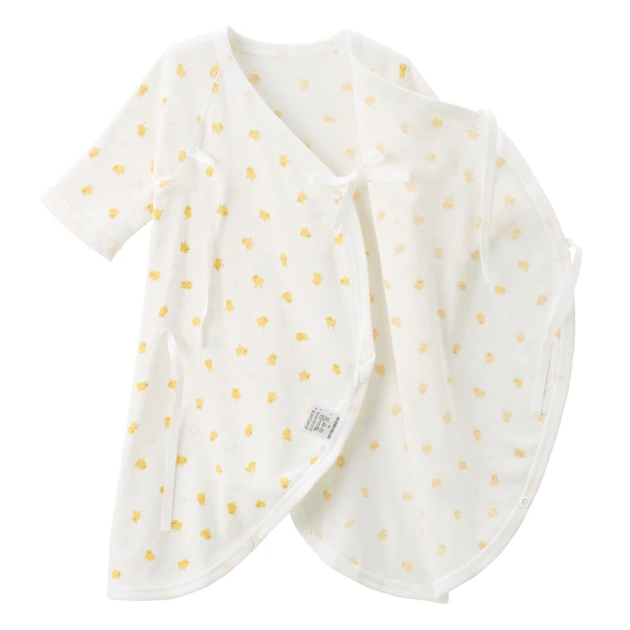 羅紋針織棉蝴蝶衣-小雞