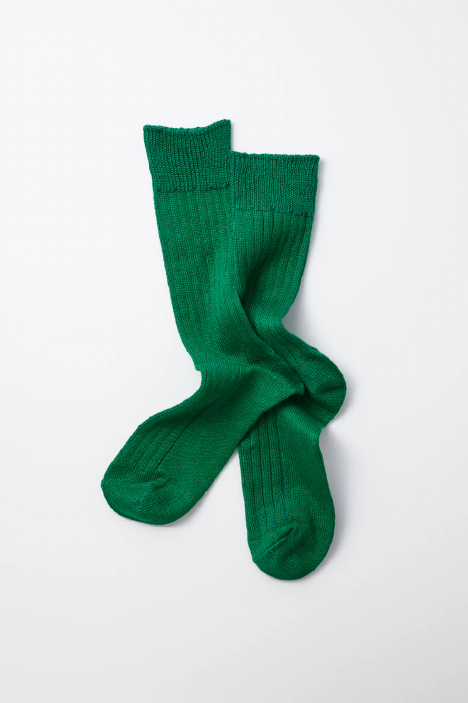 ROTOTO LINENE COTTON RIBBED CREW (8色)