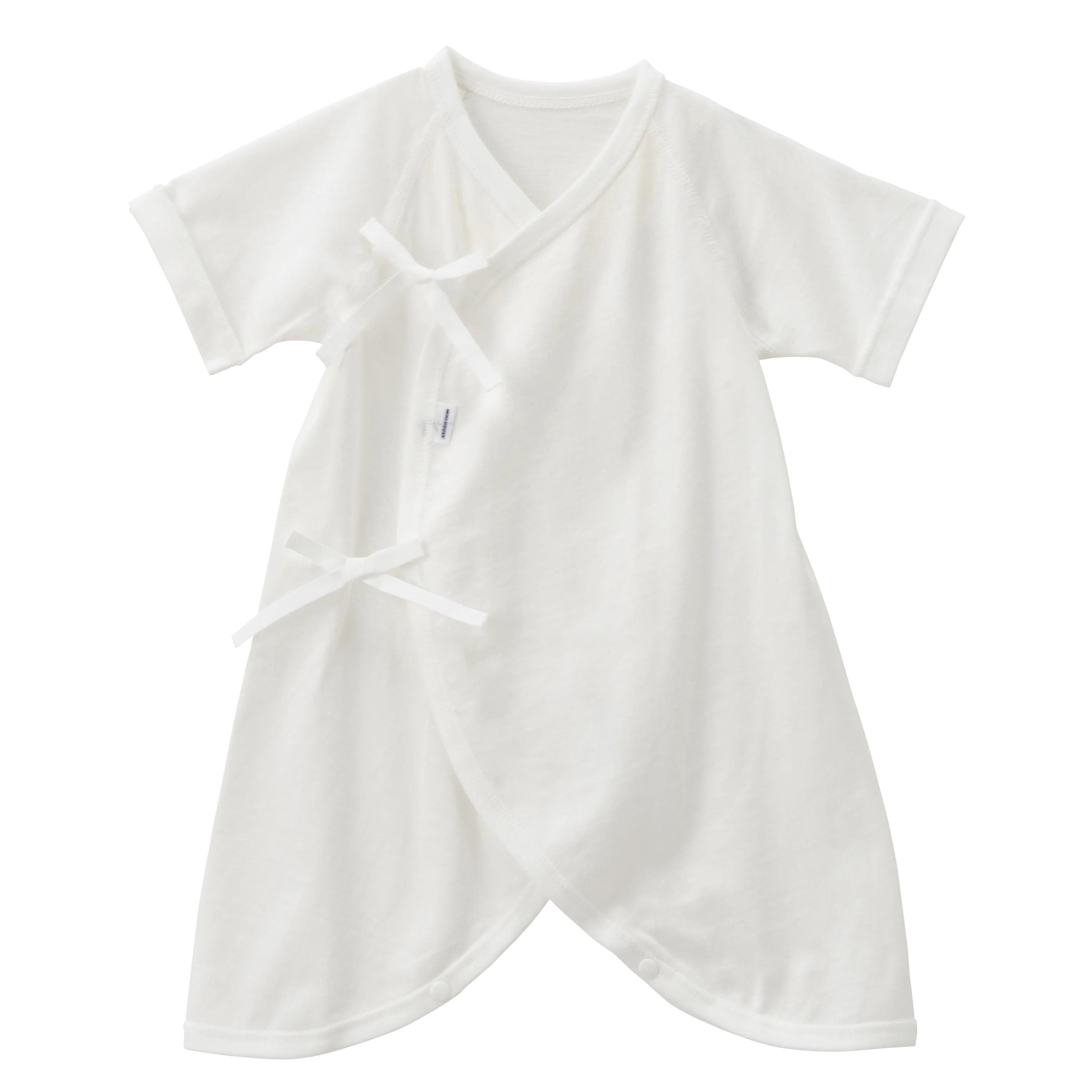 平紋針織棉蝴蝶衣-白