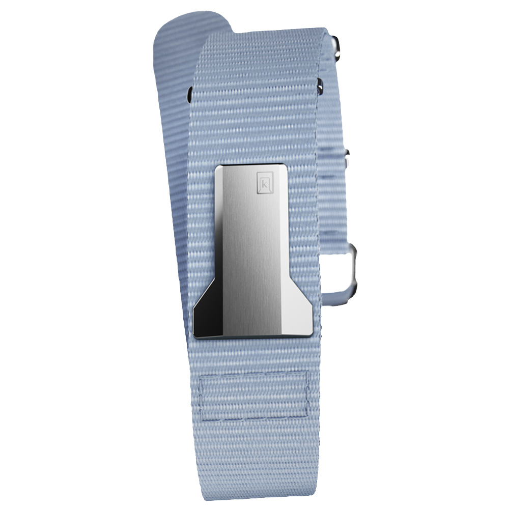 KLINK-03-MC10 冰河藍單圈尼龍錶帶