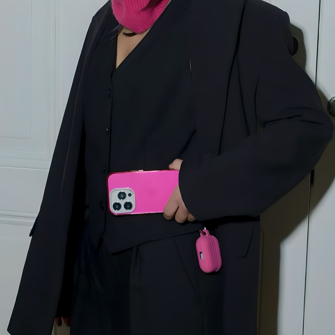 Nudient｜iPhone14系列透明光感手機殼-FORM/九零粉