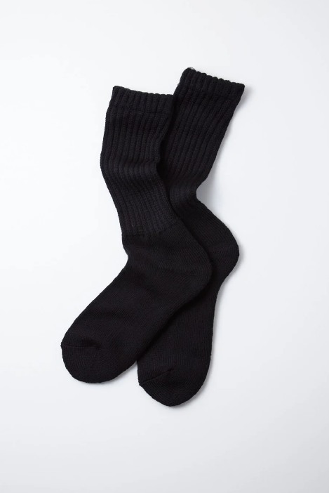 ROTOTO LOOSE PILE CREW SOCKS (3色)