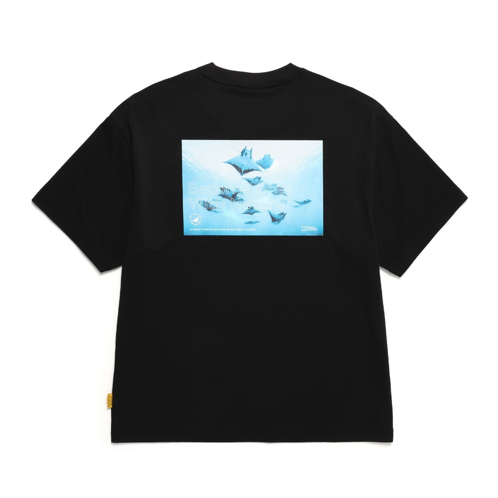 【NATIONAL GEOGRAPHIC】UNI DRYSIL STINGRAY T-SHIRT★男女共用 Unisex Drysil Stingray Graphic Short Sleeve Tee - CA