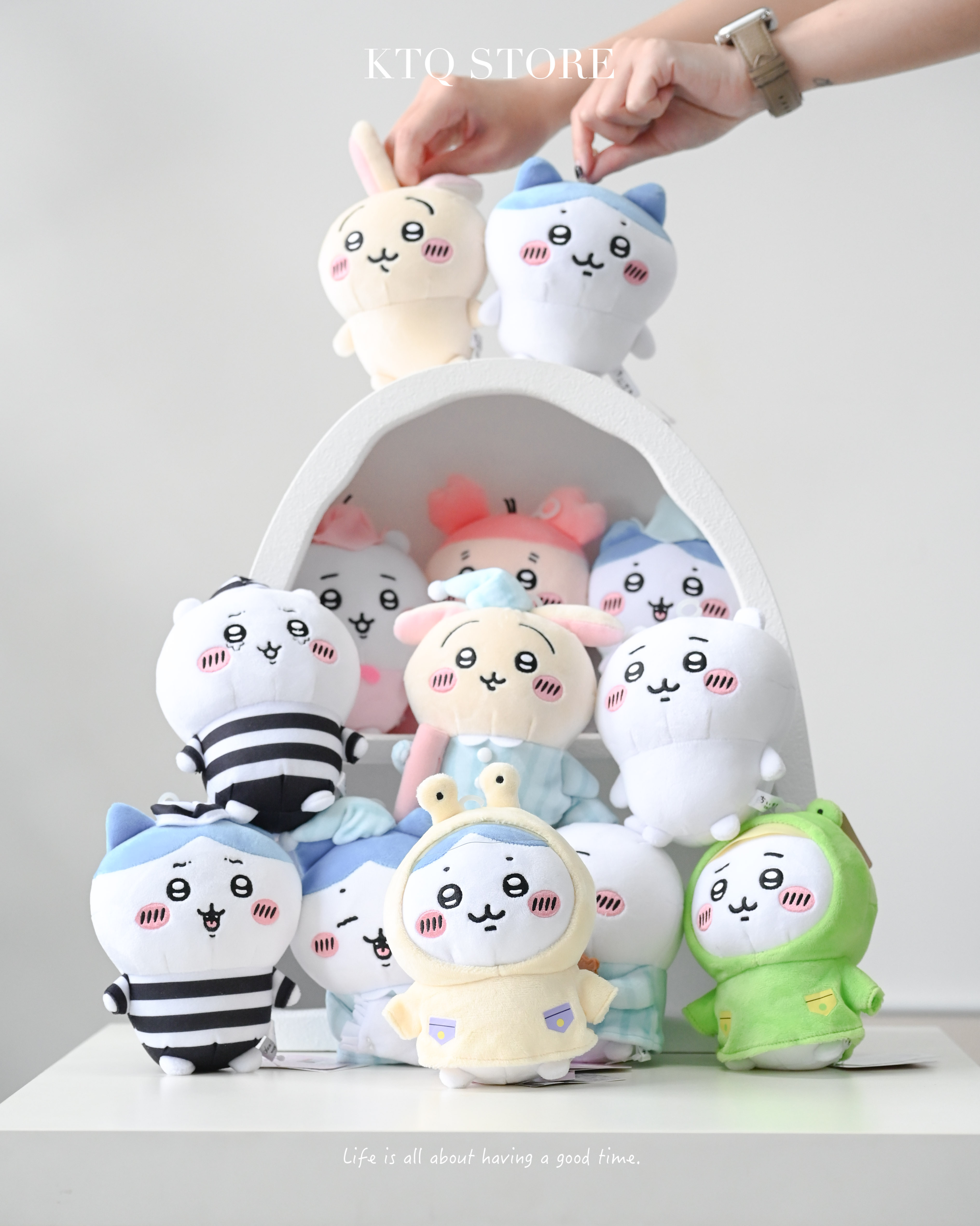 KTQ STORE ‧ 現貨 Chiikawa吉伊卡哇 監獄 睡衣 娃娃系列 S娃娃