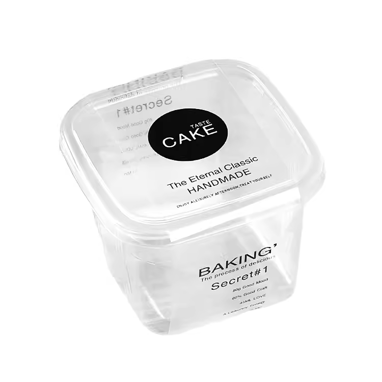 正方形透明 甜品盒