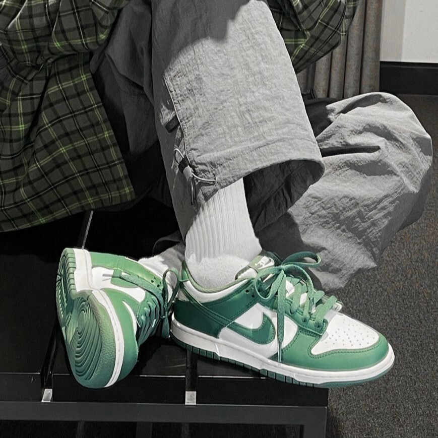Nike Dunk Low GS 湖水綠 草綠 白 綠 大童款 HF4798100