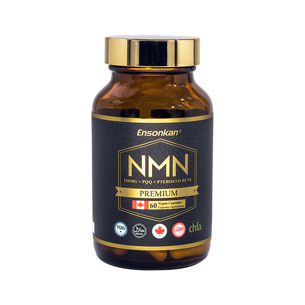 安迅康 升級配方 黑金版NMN15000+PQQ+紫檀芪60粒
