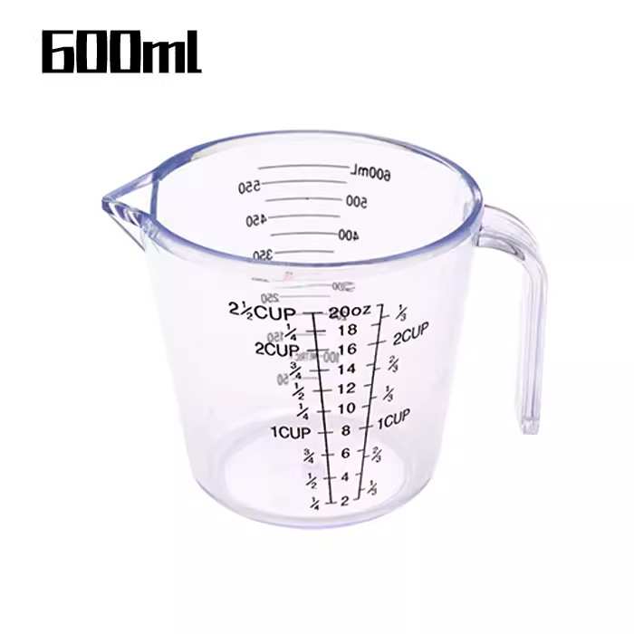 日式塑料量杯 600ML