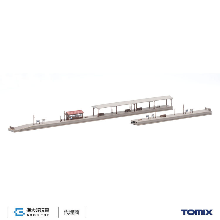 TOMIX 4257 島式月台套組 (地方型)