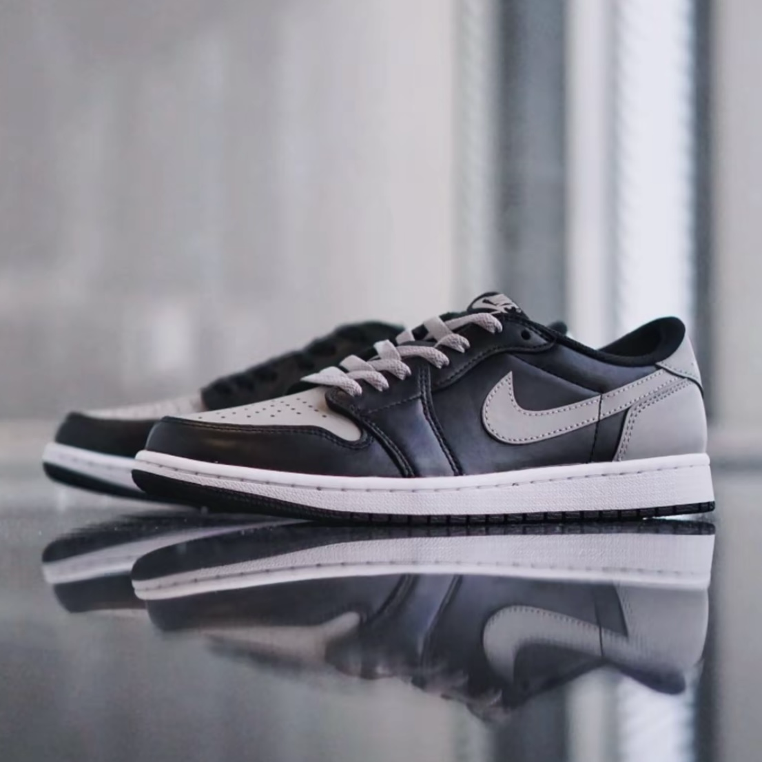 Nike Air Jordan 1 Low OG Shadow 影子黑灰 AJ1 低筒