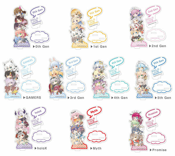 HASEPRO 代理版 盒玩 hololive Hugmeets 壓克力立牌 隨機出貨