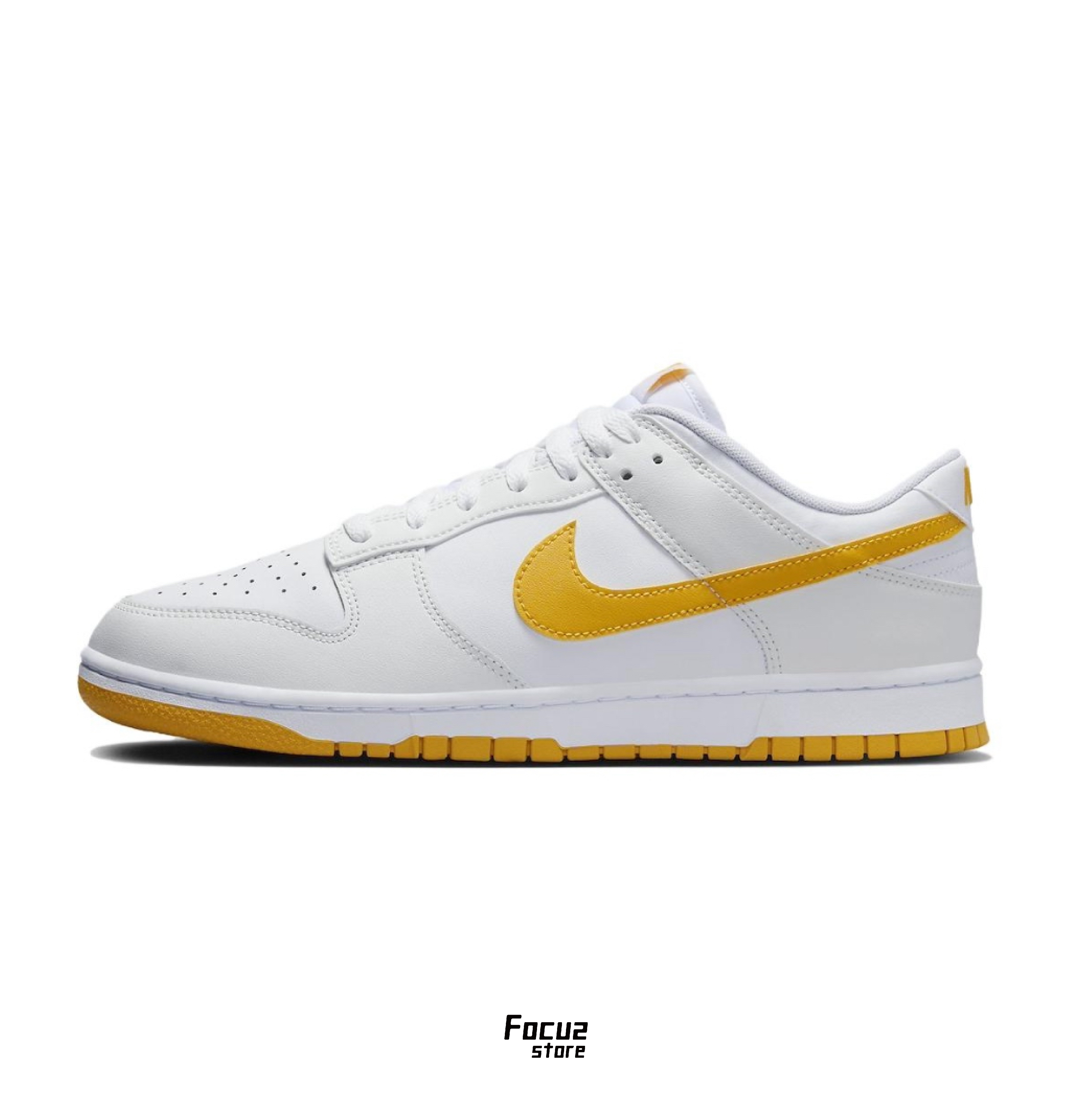 【Focus Store】Nike Dunk Low 'White University Gold' 大學金 DV0831-110