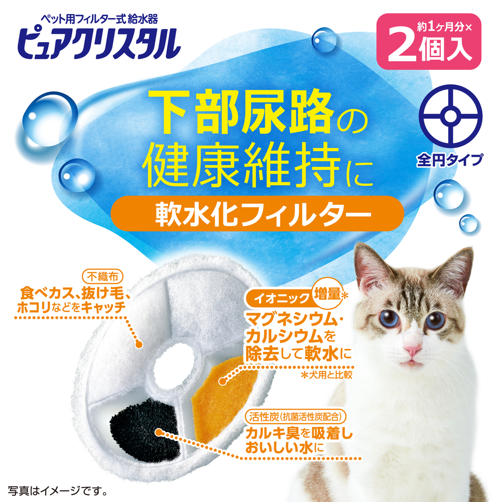 GEX 貓用機能性離子過濾棉 (下部尿路健康) (4pcs)