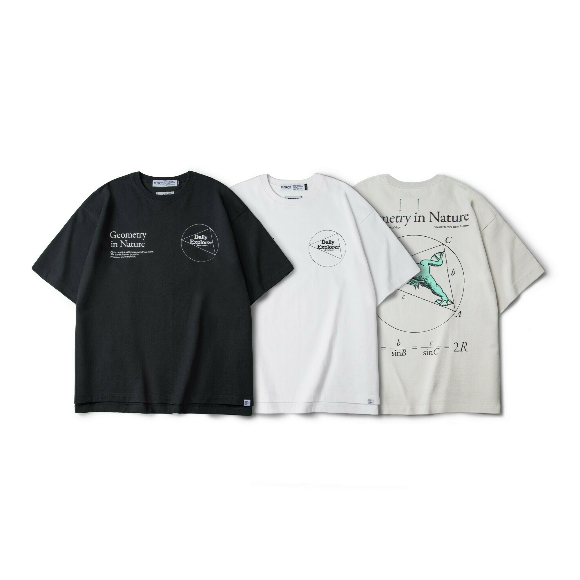 Filter017 自然幾何短Tee