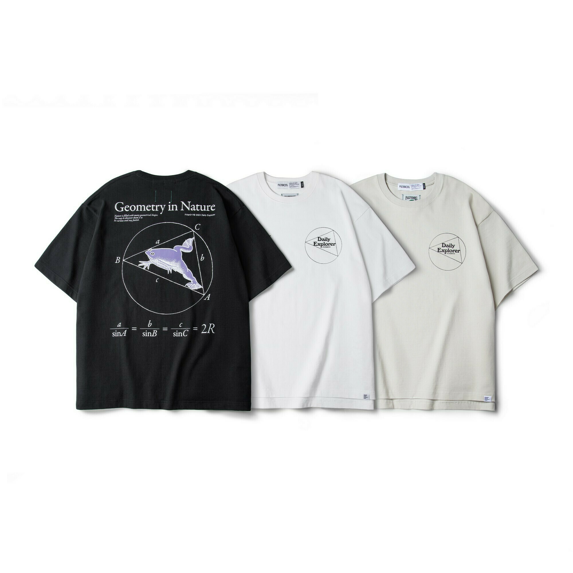 Filter017 自然幾何短Tee