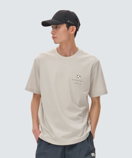【代購】Snow Peak 雪諾必克 x SUBSUB 聯名 文字 小LOGO 熊貓 短袖 短T S24MUFTS81