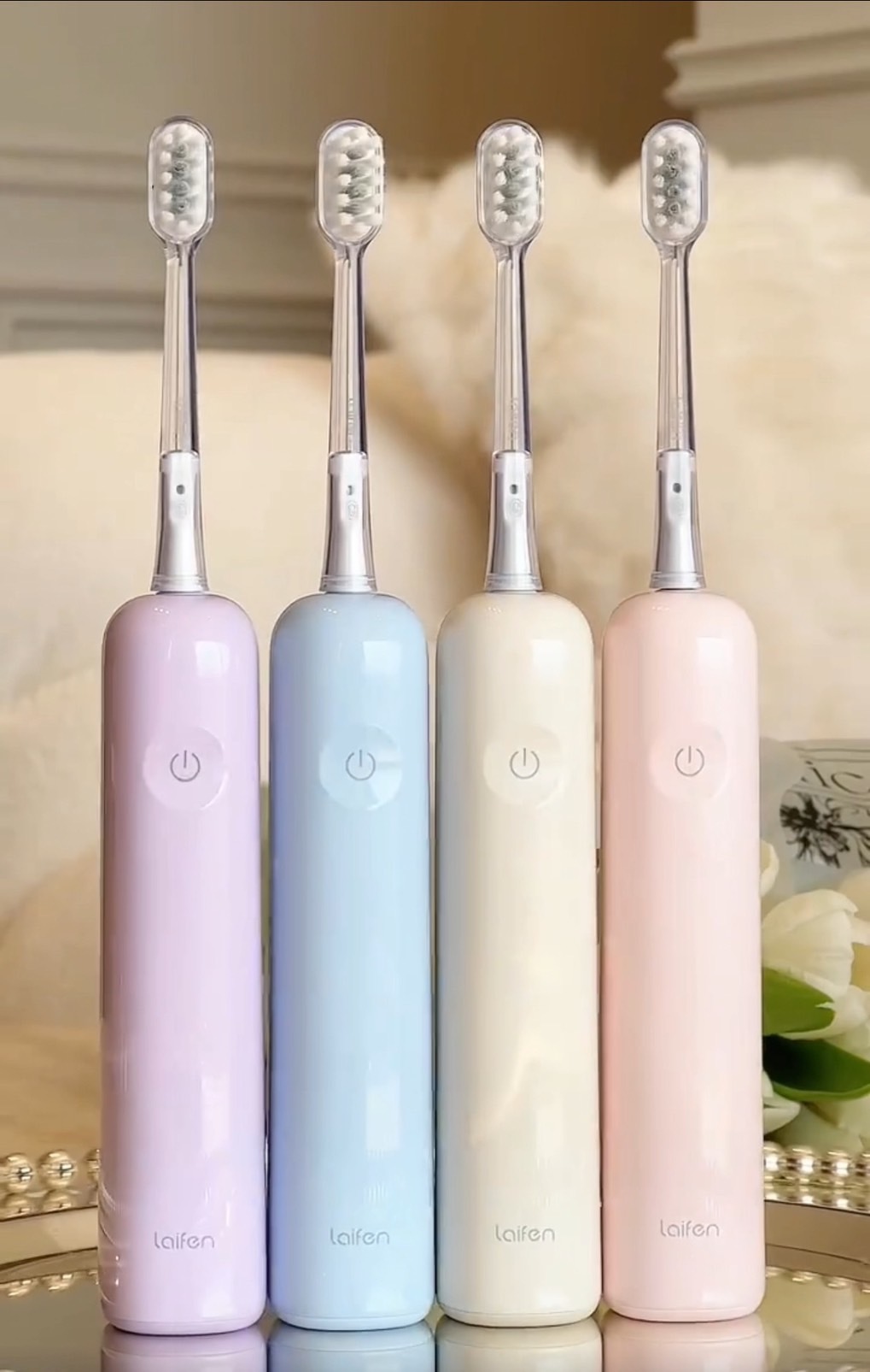 #現貨 Laifen徕芬 高級 電動牙刷 藍芽連接  專屬APP 買就送透明刷頭三個