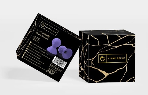 Liebe Seele 乳頭吸啜器(非電動) - 紫色