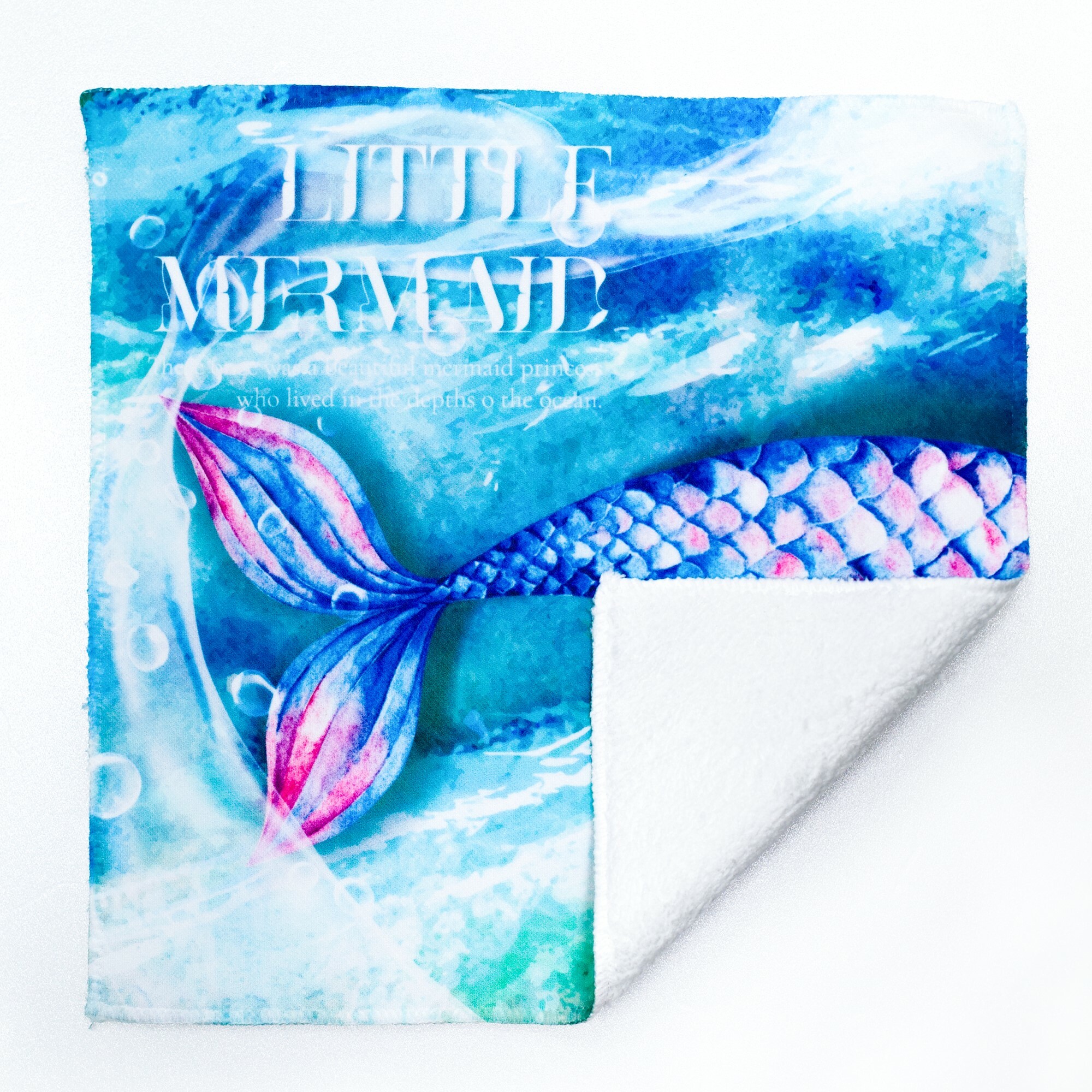 藝術小方巾｜《美人魚》