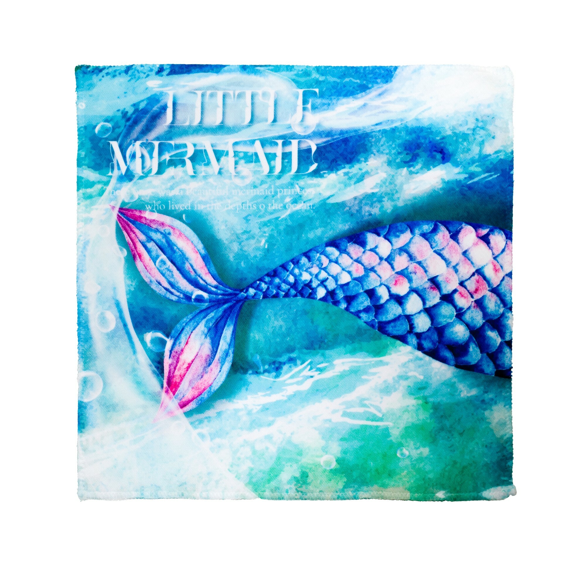 藝術小方巾｜《美人魚》