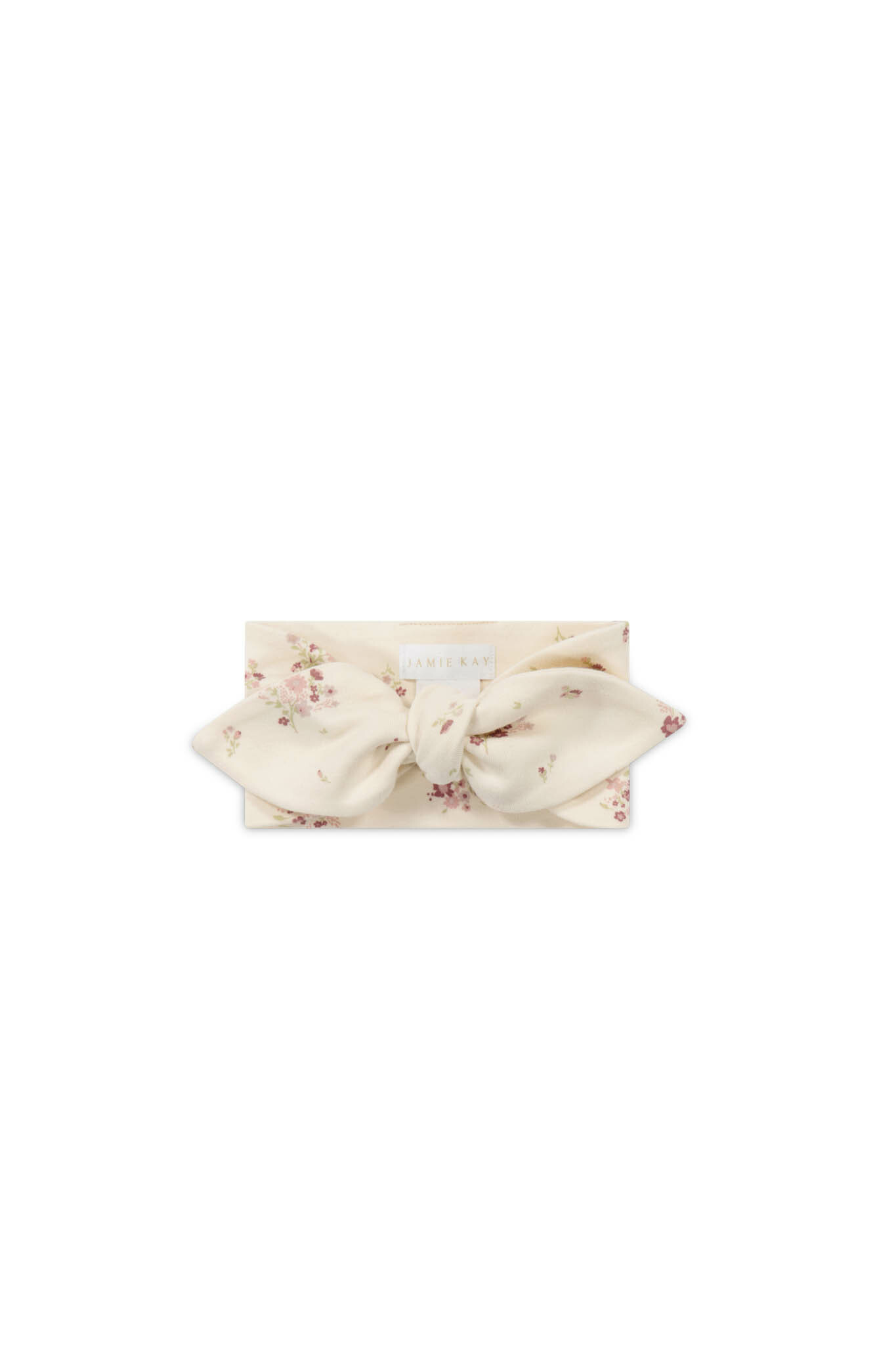 【預購】JAMIE KAY - Organic Cotton Headband（Lauren Floral Tofu）