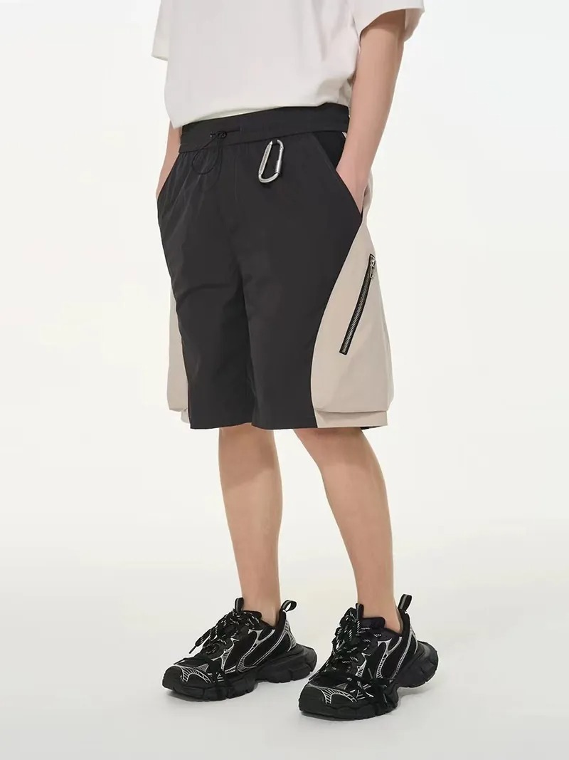 Harsh and Cruel 24SS 機能拼接登山扣尼龍短褲 HL242131071